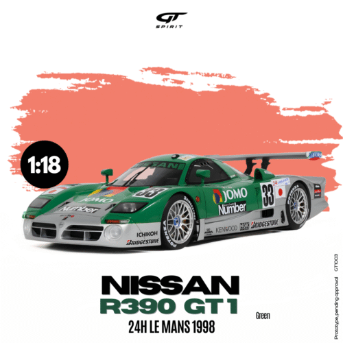 NISSAN R390 GTI LE MANS 1998 GREEN