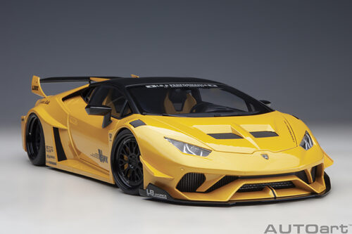 LIBERTY WALK LB SILHOUETTE WORKS HURACAN GT (METALLIC YELLOW)