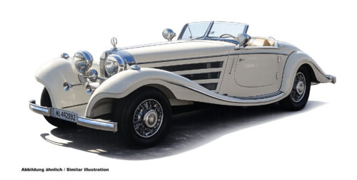 MERCEDES BENZ 500K SPEZIAL ROADSTER, WHITE