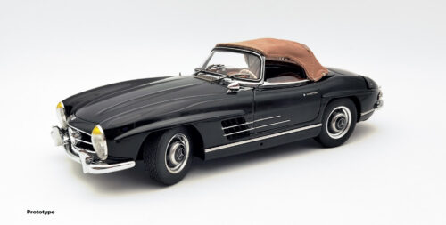 MERCEDES BENZ 300SL, W198, SOFTTOP BLACK