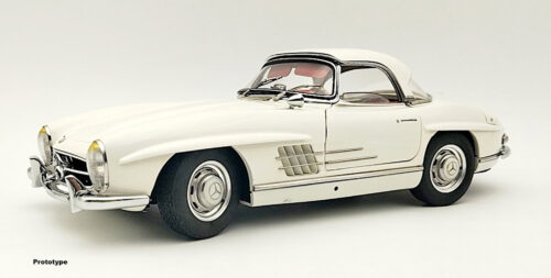 MERCEDES BENZ 300SL, W198, HARDTOP WHITE