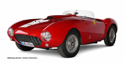 FERRARI 375 MM SPIDER, RED