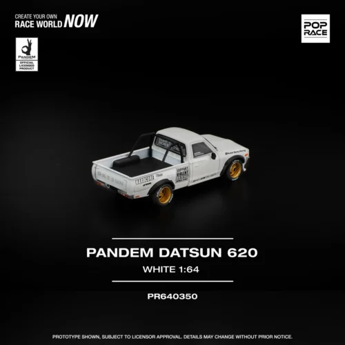 PANDEM DATSUN 620 WHITE