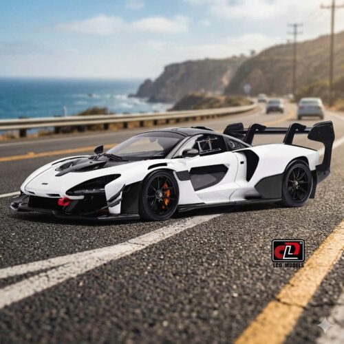 MCLAREN SENNA GTR (WHITE COLOUR)