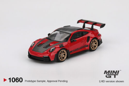 PORSCHE 911 (992) GT3 RS  WEISSACH PACKAGE GUARDS RED