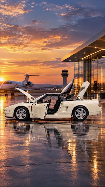HONDA NSX-NA1-WHITE
