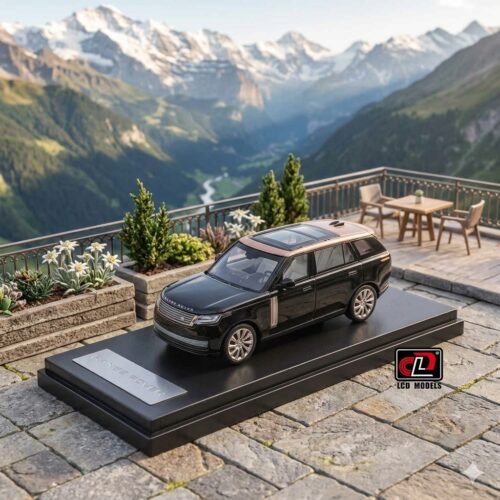 LAND ROVER RANGE ROVER  (BLACK WITH GOLD ROOF）