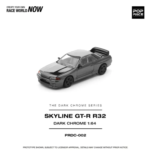 SKYLINE GT-R R32 DARK CHROME