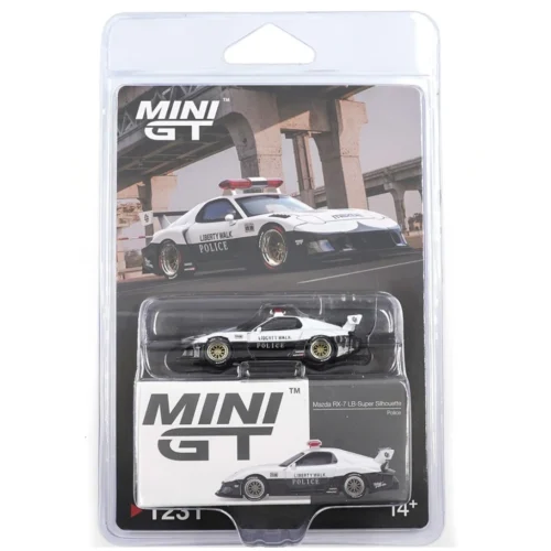 MAZDA RX-7 LB-SUPER SILHOUETTE POLICE - BLISTER